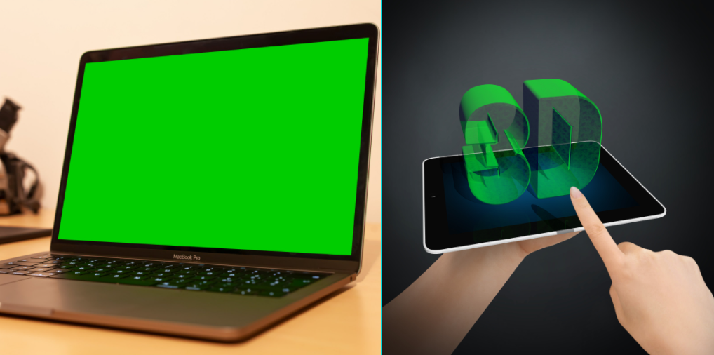 The difference between 3D Virtual Studio Set and Green Screen Live Streaming.