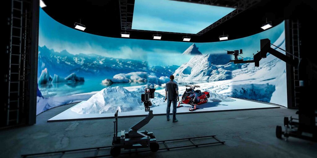 Media Landscape Revolutionization: 3D Virtual Studio Production