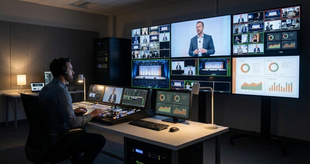 AI-Powered Production for Hybrid Event Streaming ROI