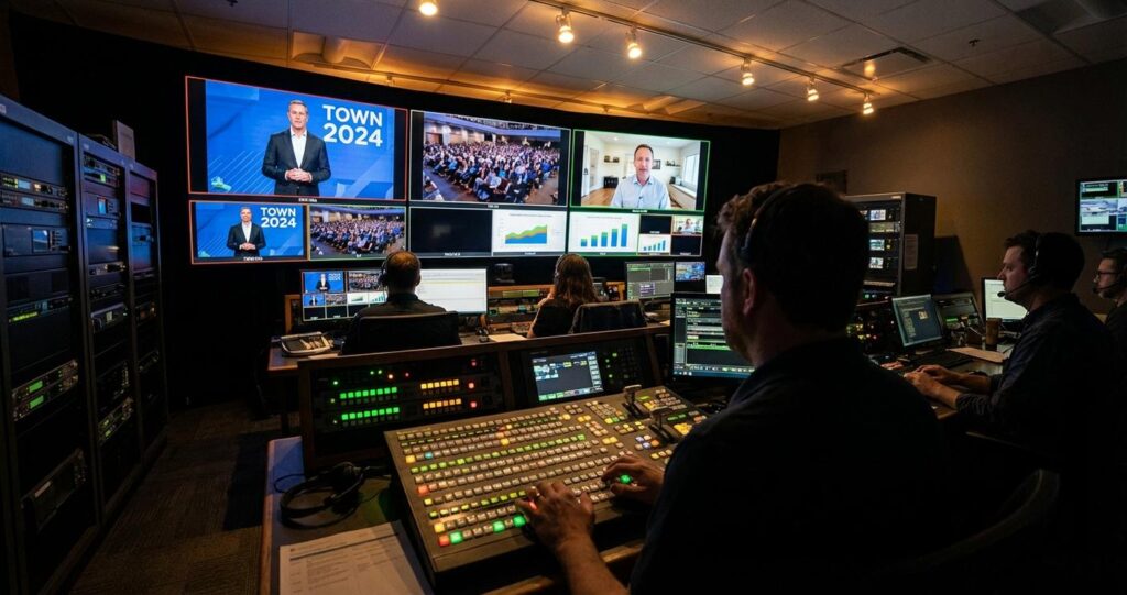 B2B Streaming Protocols for Corporate Town Hall Events