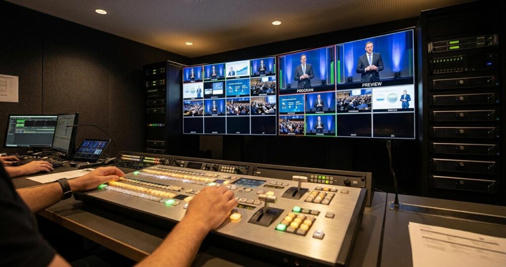 Enterprise Streaming for Executive Leadership Broadcasts