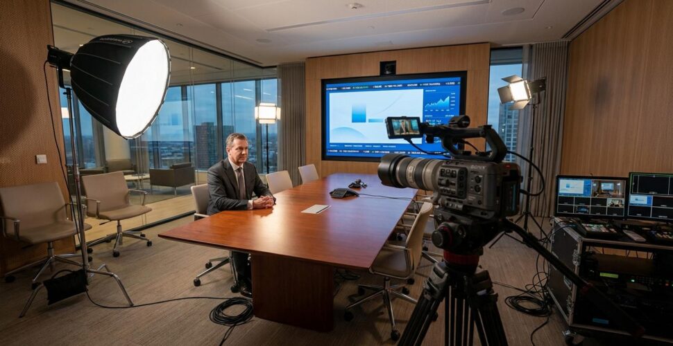 The Business Case for Professional Studio Lighting in Boardroom Streams