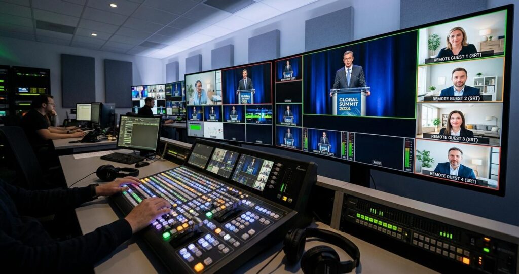 The Logistics of Remote Speaker Integration for Global Summits