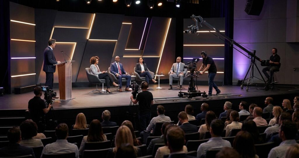 Beyond the Webcam: A Technical Deep Dive into Multi-Camera Production for Executive Panel Discussions