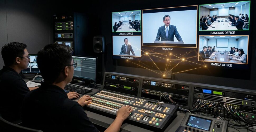 Bridging Cultures: Streaming to Diverse Regional Offices from Singapore