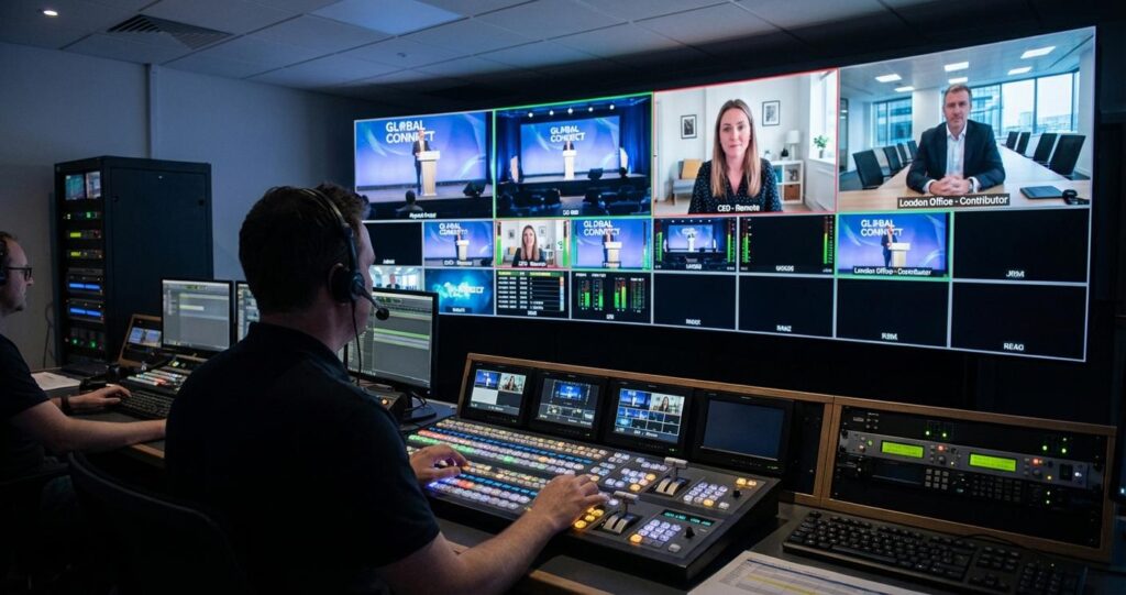 Leveraging Cloud-Based Production for Scalable Corporate Broadcasts