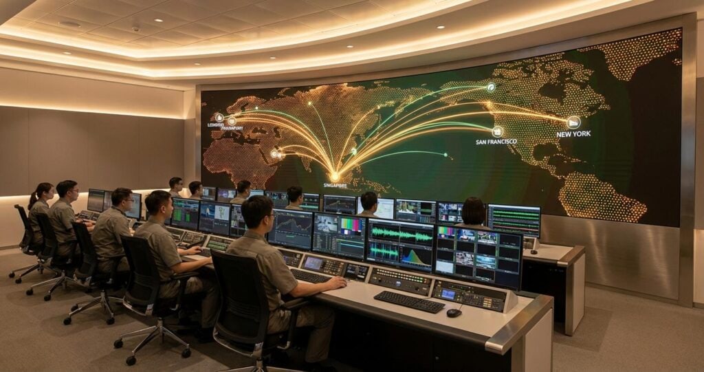 Scaling Global Reach: Broadcasting from Singapore to EMEA and the Americas