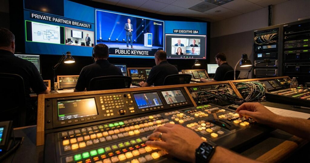 Managing Public vs Private Access for Tiered Corporate Events