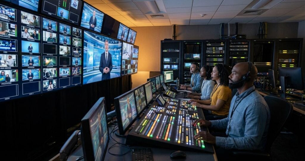 Navigating the Workflow of a 3D Virtual Production in the Media Hub