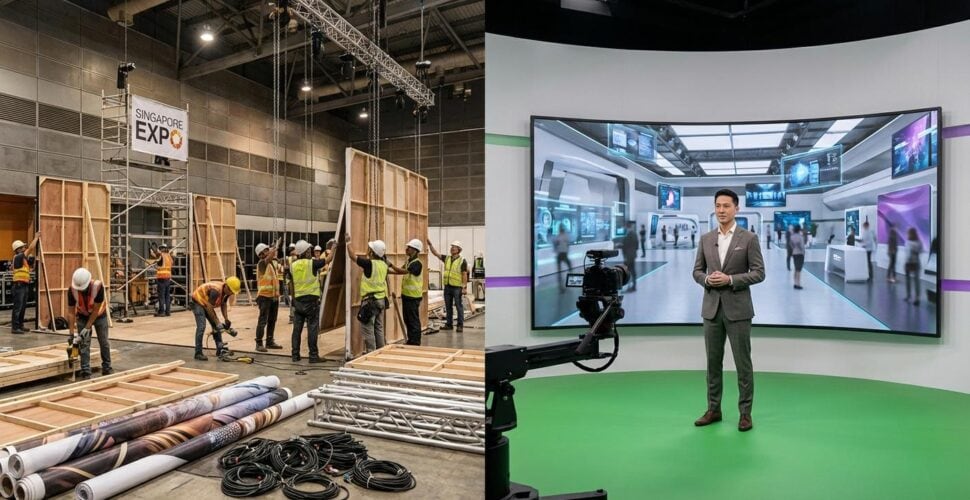 The Cost Efficiency of Virtual Sets vs Physical Builds in Singapore