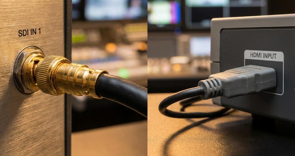The Technical Superiority of SDI over HDMI for Professional Streams