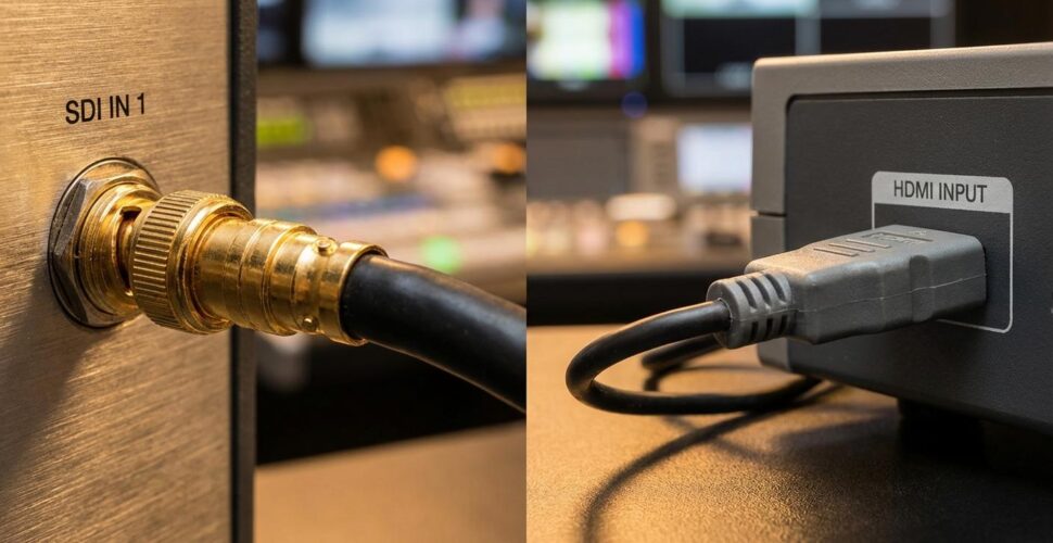 The Technical Superiority of SDI over HDMI for Professional Streams