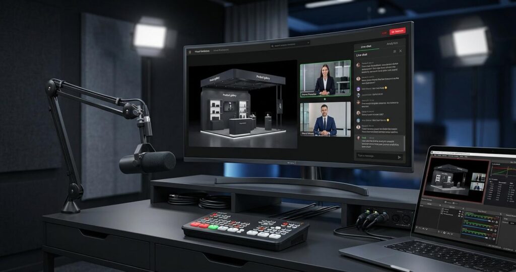 Creating Interactive Virtual Exhibition Booths for Global Trade Shows