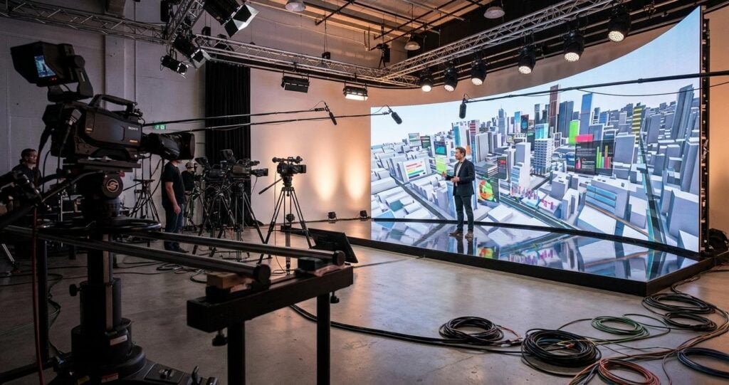 The Difference Between Green Screen and LED Wall XR Production
