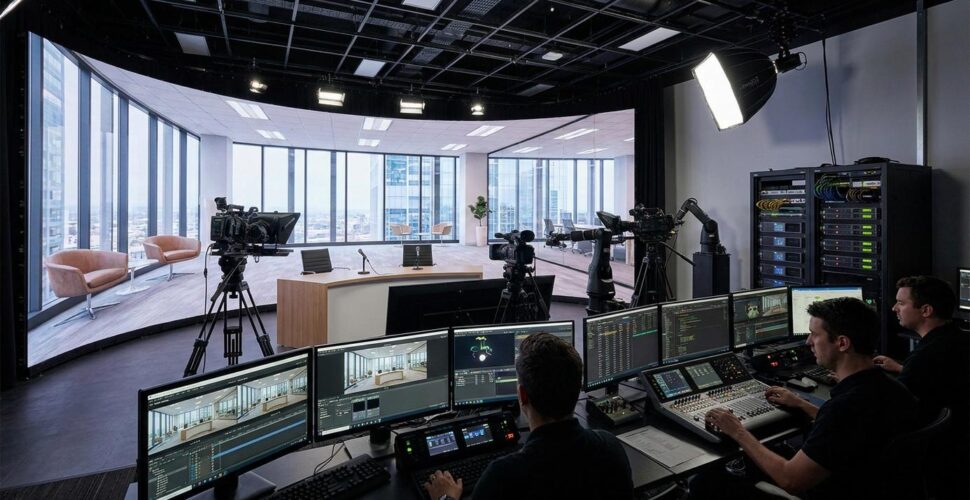 Using Virtual Production to Mimic High-End CBD Office Locations