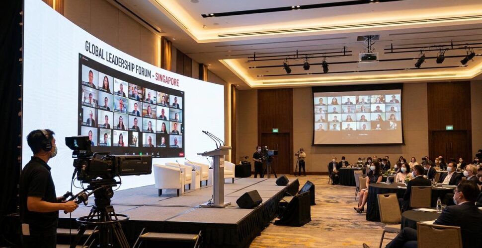 How to Create a Unified Hybrid Event Experience in Singapore