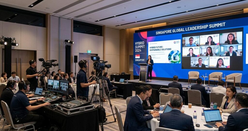 Maximising Global Participation in Singapore-Based Hybrid Summits