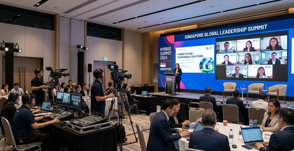 Maximising Global Participation in Singapore-Based Hybrid Summits