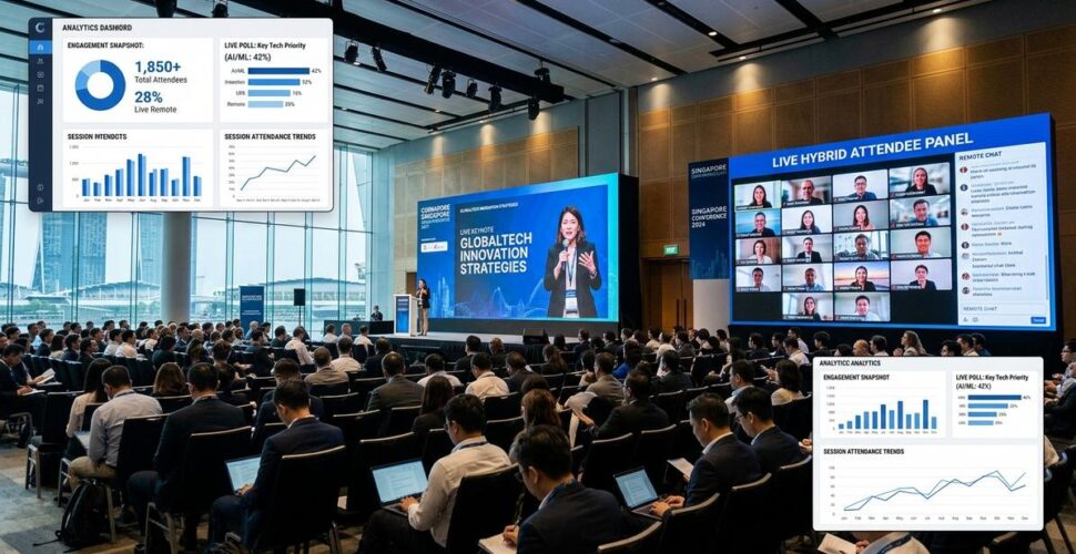 Measuring Engagement in Hybrid Conferences | Singapore Event Data Guide