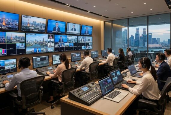 Navigating the Logistics of Multi-Hub Hybrid Events in Asia | Singapore Guide