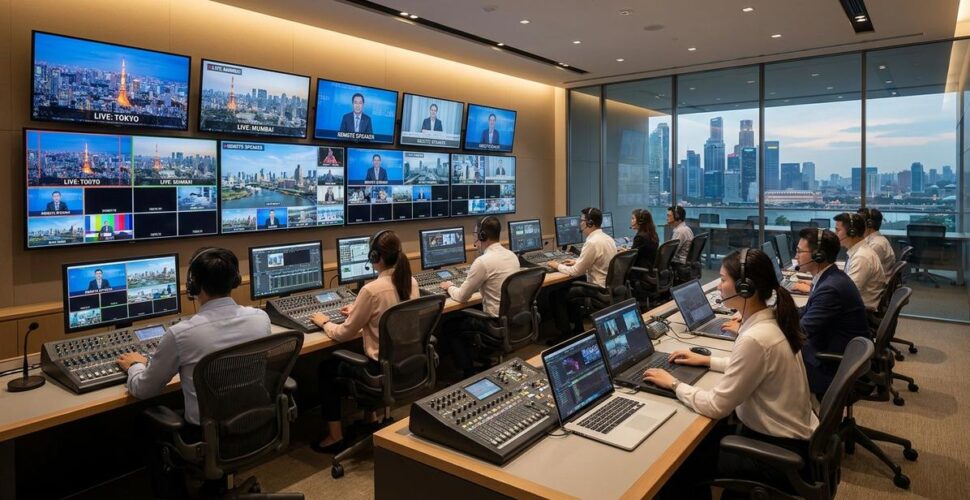 Navigating the Logistics of Multi-Hub Hybrid Events in Asia | Singapore Guide