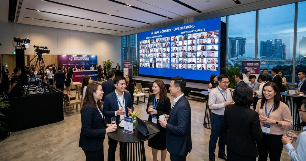 The Future of Networking in Singapore: Connecting Physical and Digital Attendees