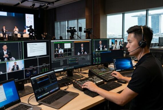 Dedicated Stream Engineer for Hybrid Event Success in Singapore