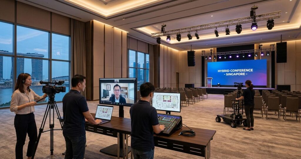 How to Conduct Successful Virtual Site Visits for Hybrid Events in Singapore