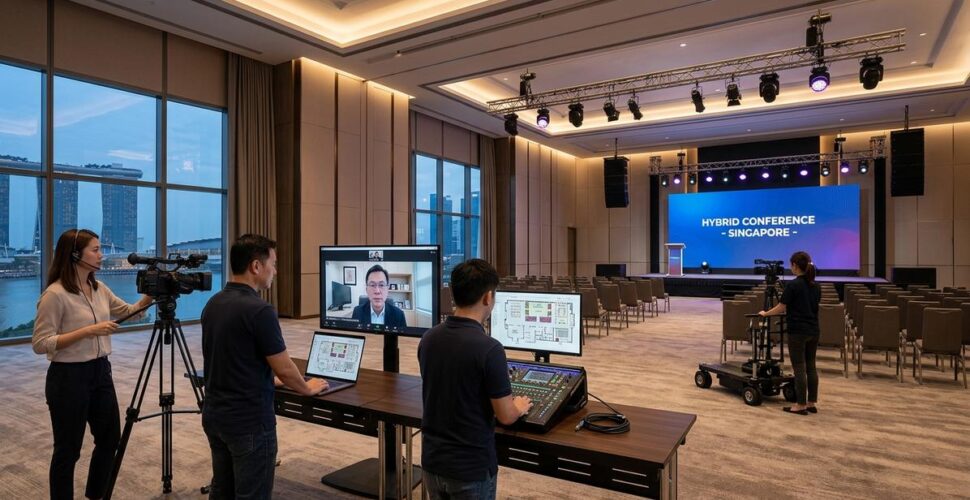 How to Conduct Successful Virtual Site Visits for Hybrid Events in Singapore