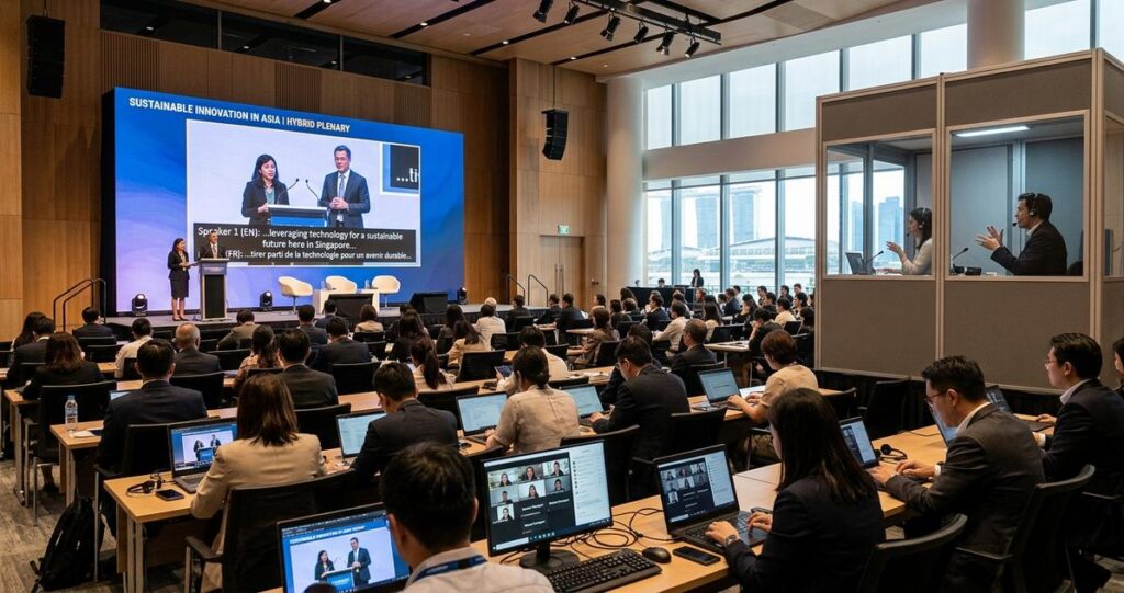 Language Translation Logistics for Hybrid Events in Singapore