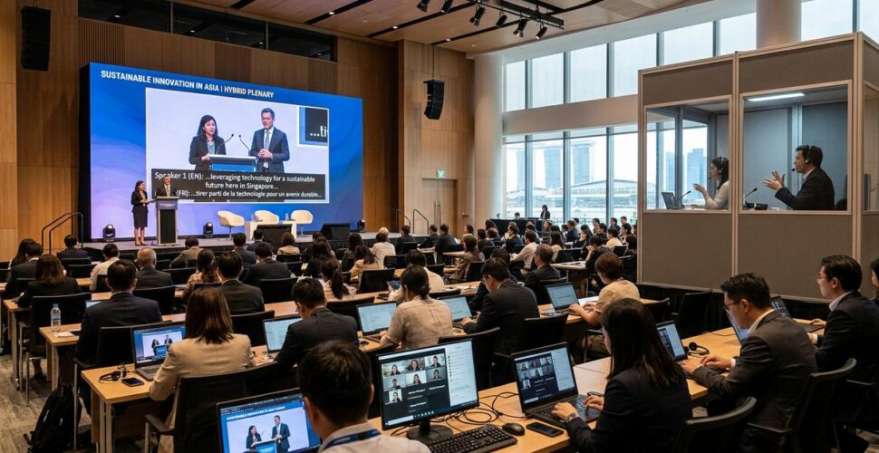Language Translation Logistics for Hybrid Events in Singapore