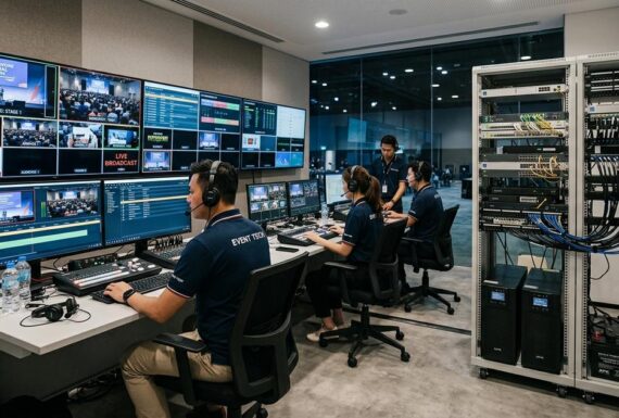 Managing Power and Data Redundancy at Singapore Event Venues