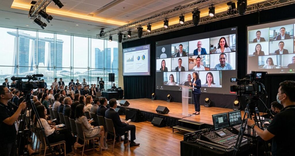 Singapore Hybrid Event Expertise for Global Connectivity | Spring Forest Studio