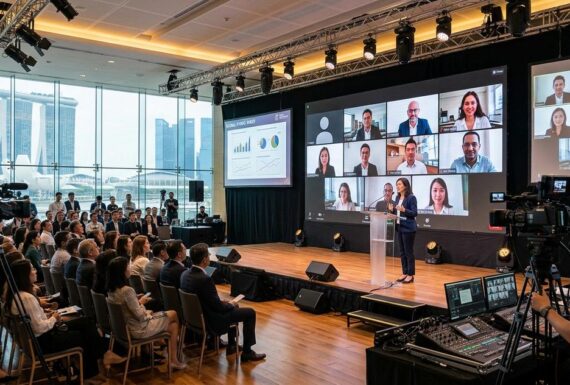 Singapore Hybrid Event Expertise for Global Connectivity | Spring Forest Studio
