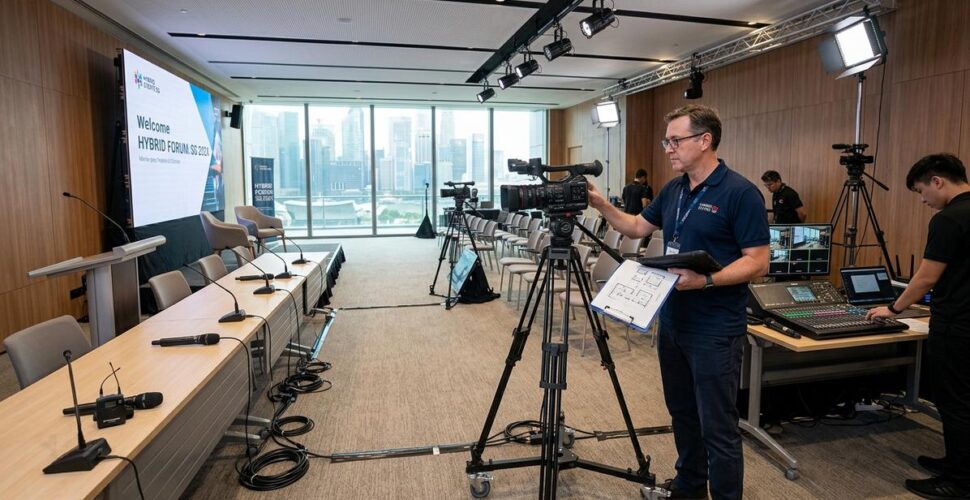 Technical Site Survey in Hybrid Event Planning | Singapore Guide