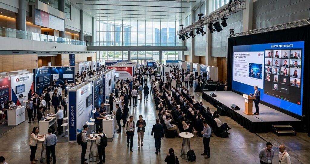 The Future of Hybrid Trade Shows in Singapore