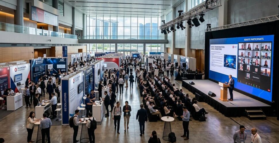 The Future of Hybrid Trade Shows in Singapore