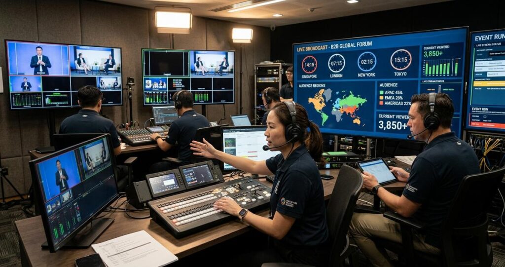 The Logistics of Streaming to Multiple Time Zones Simultaneously | Singapore Guide