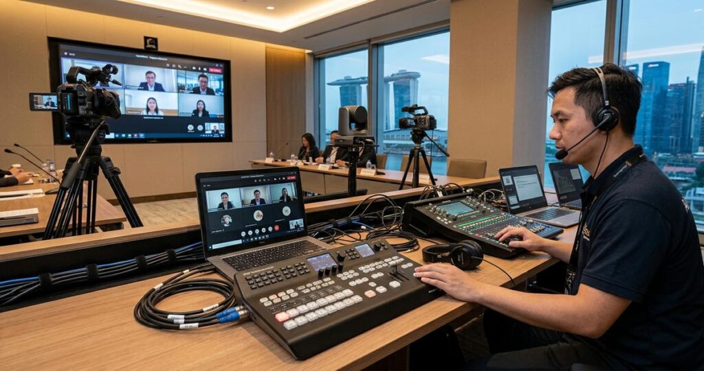 How to Integrate External Vision Mixers into Microsoft Teams | Singapore Guide