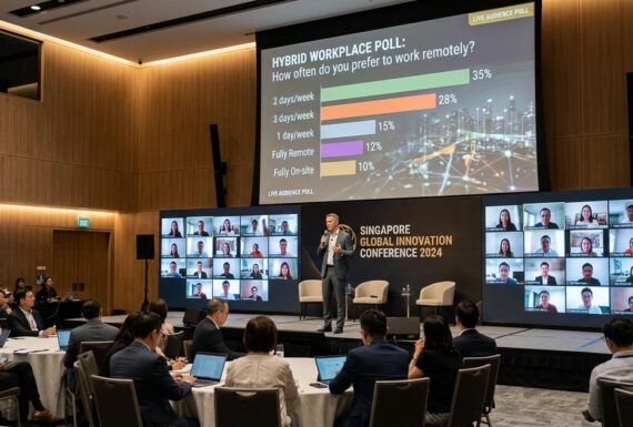 How to Use Live Polling to Connect Hybrid Audiences Instantly