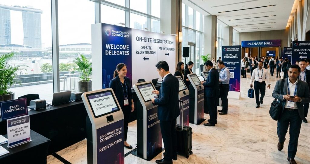 Managing High-Traffic Registration for Large Hybrid Events | Singapore Guide