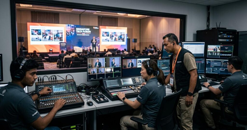 Technical Architecture of a Seamless Hybrid Experience in Singapore