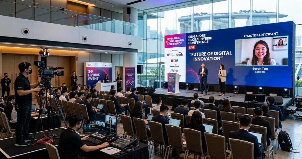The Impact of Professional Production on Hybrid Event Sponsorship | Singapore
