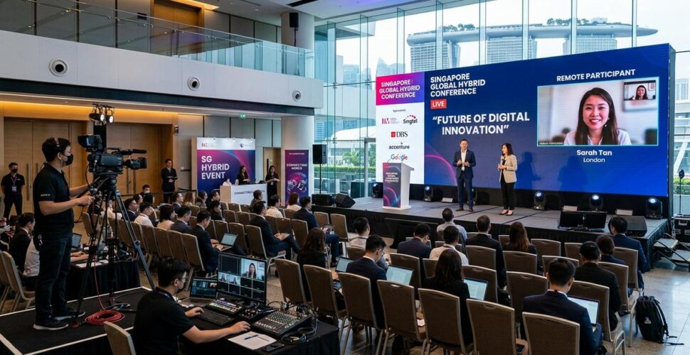 The Impact of Professional Production on Hybrid Event Sponsorship | Singapore