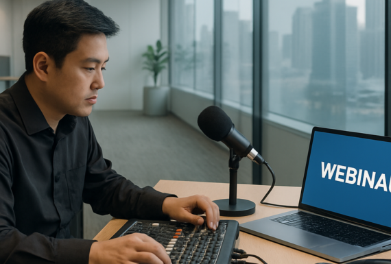 Optimising Audio for Professional Clarity in B2B Webinars | Singapore Guide