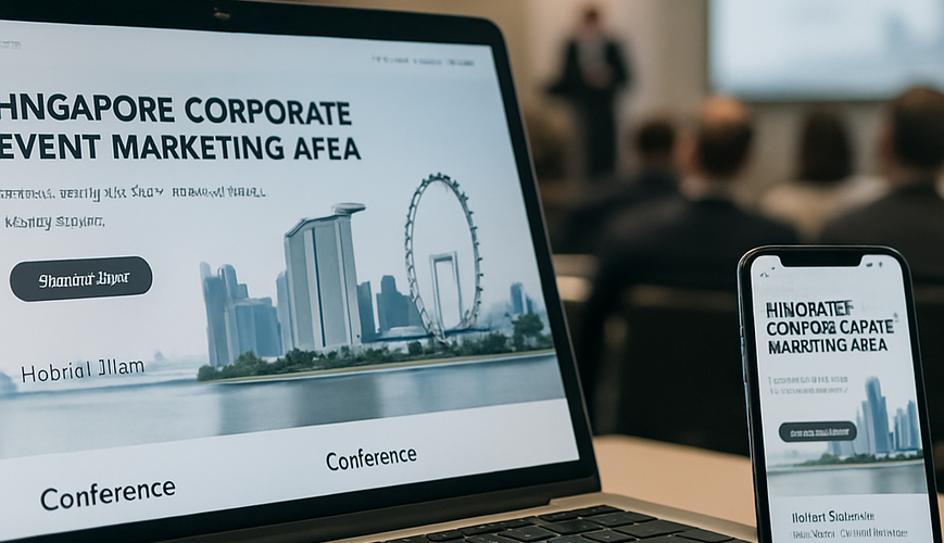 Benefits of Custom Landing Pages for Corporate Events in Singapore