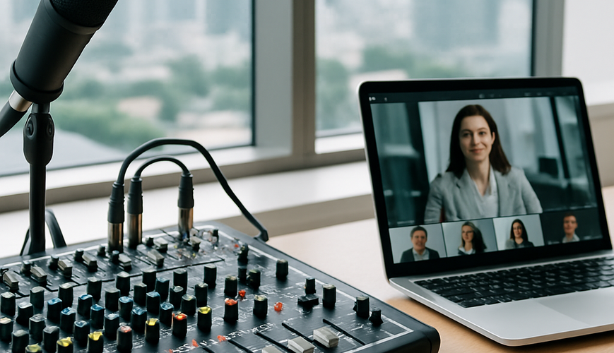 How to Use Professional Audio Mixers for Better Webinar Sound