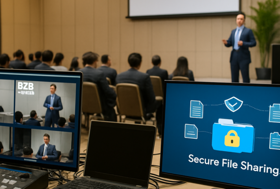 Secure File Sharing for Live B2B Streams in Singapore