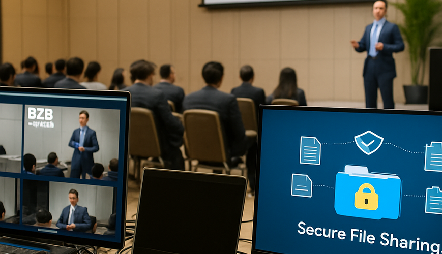 Secure File Sharing for Live B2B Streams in Singapore